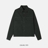 マーククロッピードチェッカードシャツ (3color)