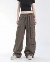 (UNISEX) Quatre Poches Wide Cargo Pants
