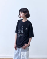 26SS★ スノードロップオーバー半袖Tシャツ