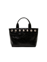 【即日発送】Sunday Tote Bag (eyelet wide)(black)