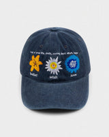 NATIVITY MM CAP STONE WASHING (NAVY)
