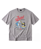 LB ワンバイトウォッシュドTシャツ (グレー)