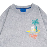 スタンダードエキゾチックパルムツリーショートスリーブTシャツ (UNISEX)_SYS6TS07MG