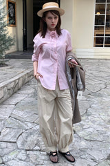 TWO-TUCK JOGGER PANTS_CREAM