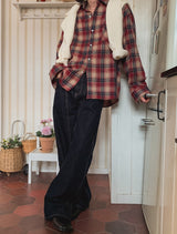 フィズカットワイドデニムパンツ