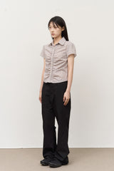 (W) Picnic Shirring Shirt
