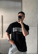  Urban Stanford Lettering Over Short Sleeve