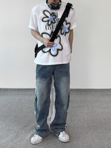 Flower Spray half sleeve