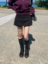 Rush Wrap Layered Short Skort (2c)