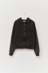 Noven Washed Zip Hoodie