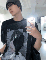 Love Gun Street Short-sleeved T-shirt