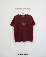 バニーチェックワッペン半袖Tシャツ