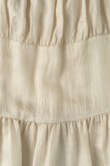 シルキーシャーリングドレス_beige