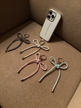 Starlit Cube Ribbon Keyring / TREEFORFIVE345