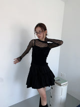 DOT SEE-THROUGH T-SHIRTS