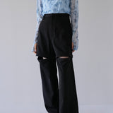 3way stripe pants