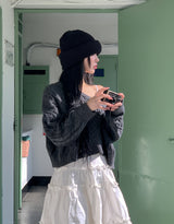 ハッシュフリルティアードロングスカート