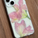 pressed flowers : lily
