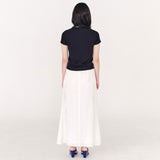 JACQUARD SKIRT IVORY