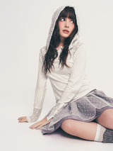 star midi volume skirt