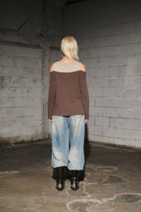 2 eyelet t (brown)