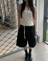 ステッチバミューダパンツ