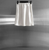Riel Satin Midi Skirt