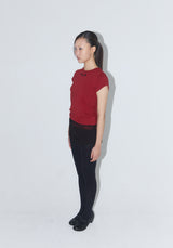 Lace Dew Tee - Red