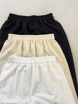 Seersucker Layered Banding Skirt