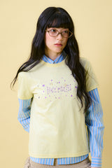 ヘイパルズミルキーウェイ Tシャツ [Lemon yellow]