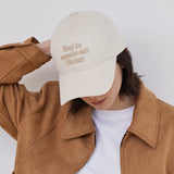 TMV レタリングボールキャップ / Twill Sand