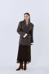 DADDY CONTOUR WOOL JACKET_BROWN
