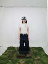 W Mountain Tee in Ivory
