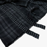 double check deconstructed shirt_black