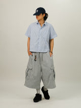 NE Sweat Cargo Bermuda Pants