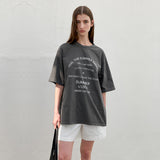(T-7044)ビンテージタイムボクシーTシャツ