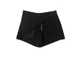 ボナ コットン ラップ スカート ショート パンツ