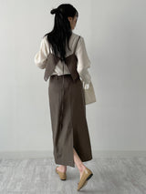 [Setup Available] Bola Strap Long Skirt
