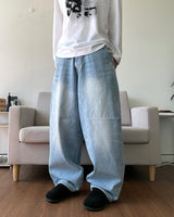 Tiger Balloon Denim Pants