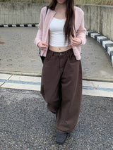 Lida バルーンフィットコットンワイドパンツ
