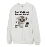 キャットウォークスウェットシャツ - 6COLOR