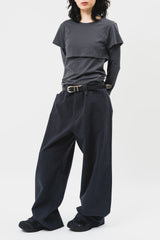 (W) Opening Layered Top (4color)