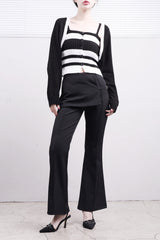 Lofi Wrap Layered Slacks