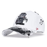 BBD ノーシンパシーグラフィティロゴキャップ (White)