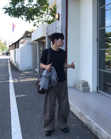 Incision Curved Balloon Pants