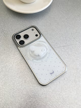 コインエンジェルウィングマグセーフグリップホルダースマートトック(ホワイト)
