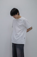Side Panel Raglan Tee White