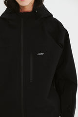 マウンテンフーディド3Lシームシーリングジャケット ブラック