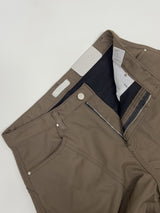 [FW/Brushed Lining] 421 カーブドボンデッドワイドパンツ