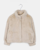Hoon Hidden Hook Fur Short Jacket